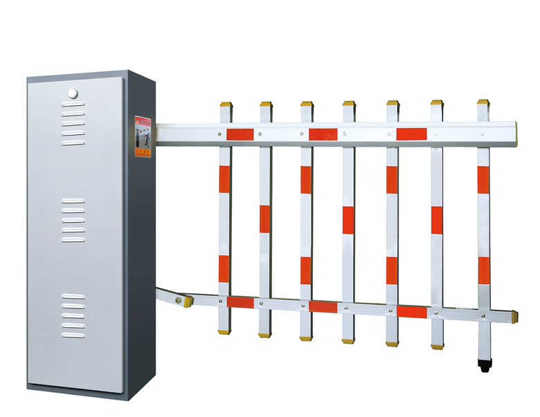 栏栅道闸-单层灰银001