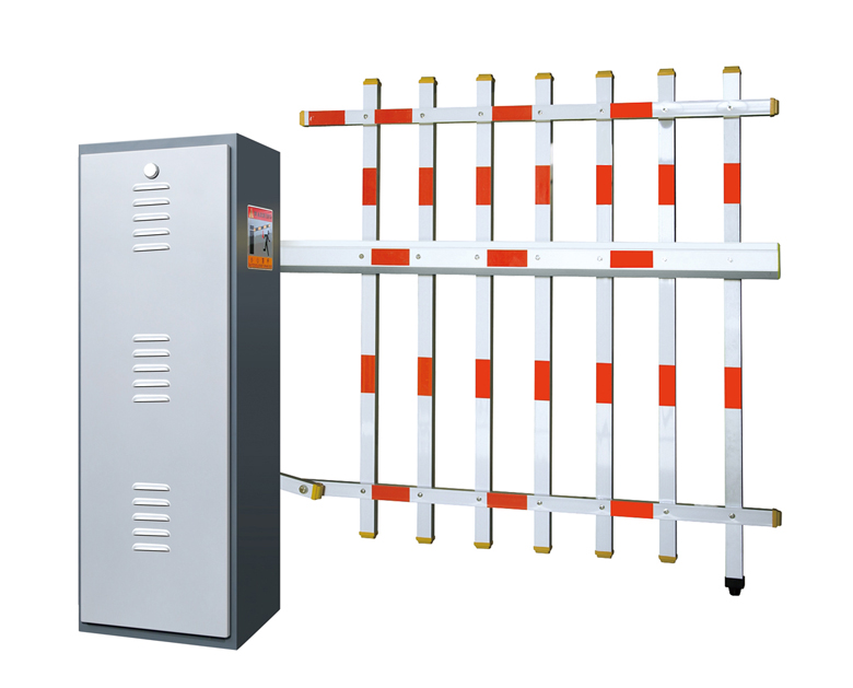 栏栅道闸-双层灰银001